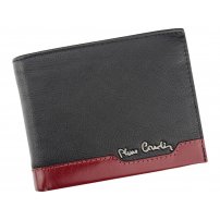 Pénztárca Pierre Cardin TILAK37 8805 RFID - fekete + piros