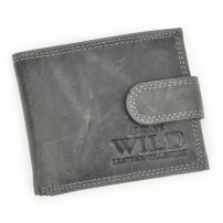 Pénztárca Wild N0035L-CHM RFID - fekete