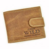 Pénztárca Wild N0035L-CHM RFID - konyak színű